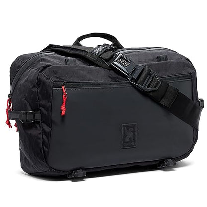 Chrome Industries Kadet Max Messenger Bag – Crossbody Sling Backpack for Men and Women w/Quick Release Buckle - color: Black Xrf