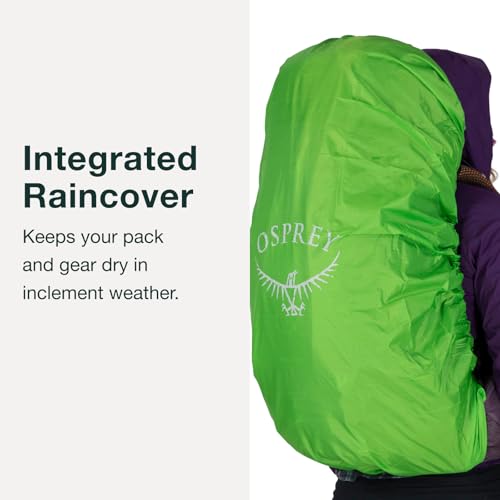 Osprey Aura AG 65L Women's Backpacking Backpack, Enchantment Purple, WM/L - color: Enchantment Purple, size: Medium-Large