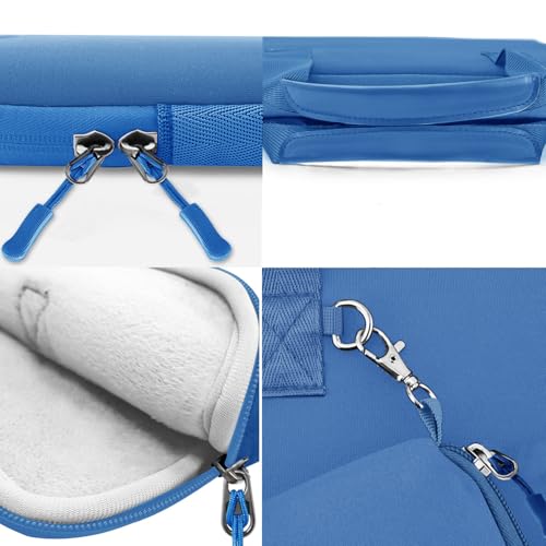11.6 12.9 13 inch Elastic Laptop Sleeve with Small Case Compatible with 13 inch MacBook Neo Air Pro M5/M4/M3/M2/M1, iPad 13 12.9, XPS 13 and Most 11.6 12.9 13 inch Notebooks Tablets,Jewerl Blue - color: Jewerl Blue, size: 11.6"-13"