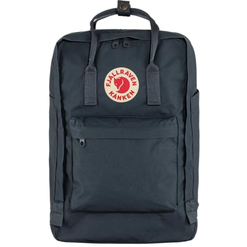 Fjallraven Kanken Laptop 17" Backpack, Navy - color: Navy
