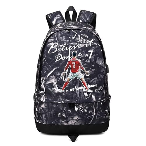 Soccer Player 7 Ball Storage Backpack Sports Equipment Depositary Multifunctional Bag For Men Women - color: Grey - 4