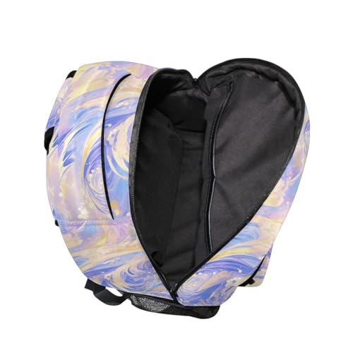 Backpack for Women Men Waterproof Backpack with Chest Strap Gift Men & Women Yellow Navy Blue Purple - color: Multicolor01