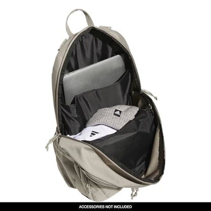 adidas Prime 7 Backpack for Laptop, School and Travel, 37L - color: Silver Pebble Grey