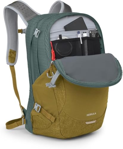 Osprey Nebula Commuter Backpack, Green Tunnel/Brindle Brown - color: Green Tunnel/Brindle Brown