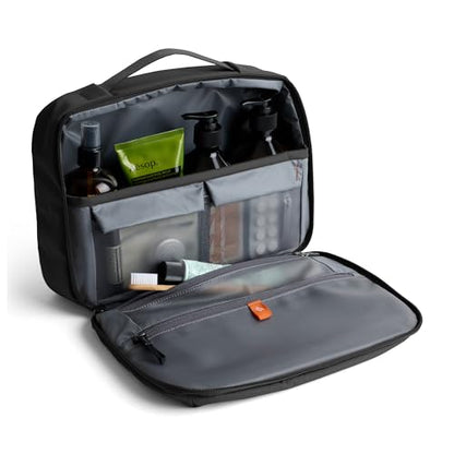 Bellroy Hanging Toiletry Kit Plus (8 Liter Travel Hanging Toiletry Bag) - Black - color: Black