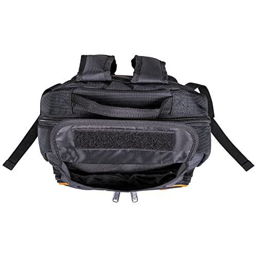 Klein Tools 55475 Tool Bag Backpack, Heavy Duty Tradesman Pro Organizer with 35 Pockets for Hand Tools and Gear