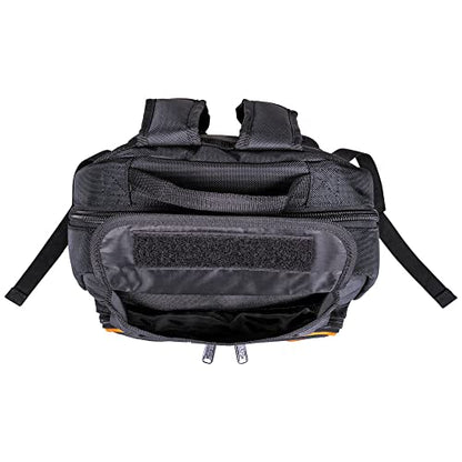 Klein Tools 55475 Tool Bag Backpack, Heavy Duty Tradesman Pro Organizer with 35 Pockets for Hand Tools and Gear