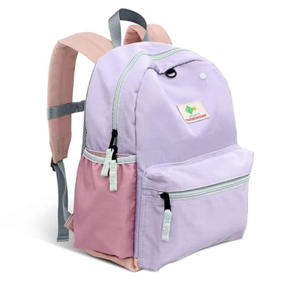 atgark Preschool Toddler Backpack For Boys Girls, School Mini & Travel, Small Kids Child Backpacks, Kindergarten Elementary bag, 11.6" H - color: Lavender, size: Age 1-3 (11.6" H Can't Fit Folder)