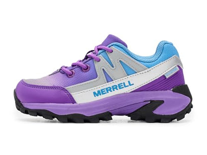 Merrell Unisex-Child Moab Speed 2 FST Waterproof (Little Kids/Big Kids) - color: Purple, size: 4 Big Kid