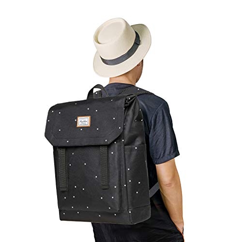 KAUKKO Casual Daypacks&multipurpose backpacks，Outdoor Backpack,Travel Casual Rucksack，Laptop Backpack Fits 15" - color: 14-blackdot