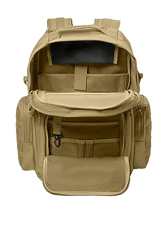 Tactical Gear bag Heavy Duty Duffel Gym bag/Tactical Backpack Custom Embroidered with your own text (Coyote Brown Backpack) - color: Coyote Brown Backpack