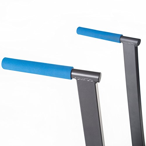 Fuel Pureformance Dip Station | Bodyweight Training | Multiple Options - color: Black/Blue