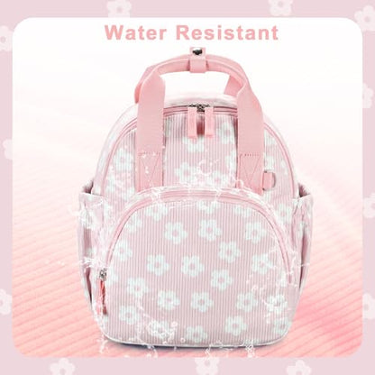 Bluboon Toddler Backpack for Girls Boys 2-4 Cute 12" Preschool Kindergarten Backpacks Kids Daycare Bags School Travel (Flower-Pink, Age 2-4 (12" H not Fit A4 Folder)) - color: Flower-pink, size: Age 2-4 (12" H not Fit A4 Folder)