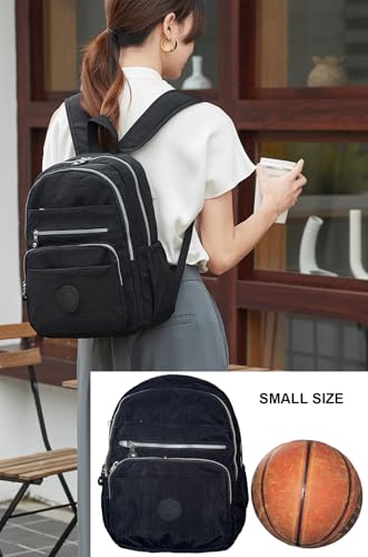Hiking Waterproof 13" Laptop Backpack Purse for Women and Men,Travel Backpack - color: Beige