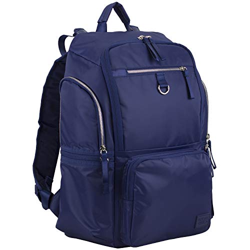 BODHI Baby Waterproof Multi-Function Travel Essentials Baby Tote Diaper Bag Backpack Changing Pad, Stroller Straps for Parents, Unisex, Deep Cobalt Blue - color: Deep Cobalt Blue