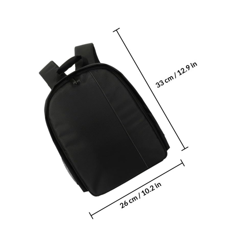 NUOBESTY 1pc Waterproof Camera Bag Waterproof Backpack Camera Storage Pouch Storage Bag Backpacks Bags Bag Storage Bags for Travel Grey Nylon