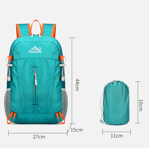 Lightweight Folding Backpack Waterproof Sports Outdoor Backpack Green