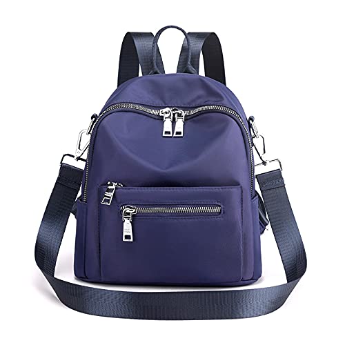 Women's Mini Backpack Purse Fashion Rucksack Daypack Small Shoulder Bag - color: Blue