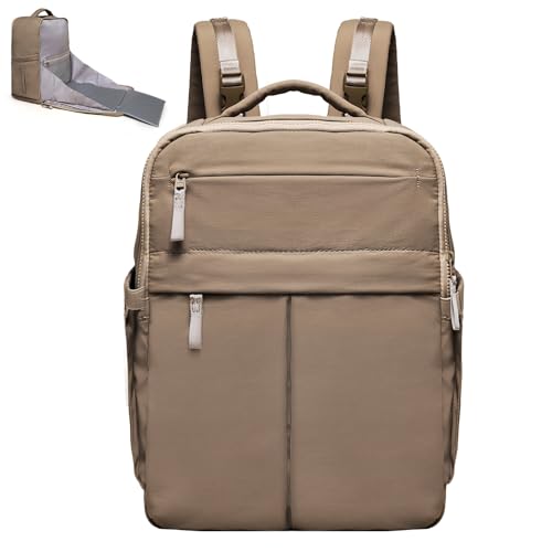 Diaper Bag with Changing Pad Baby Bag for Mom Lightweight Versatile Travel Backpack,15 Pocket,2 Insulated Pockets,Baby Shower Essentials,Brown - color: Brown