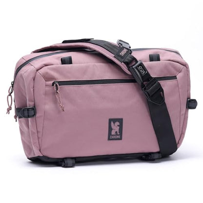 Chrome Industries Kadet Max Messenger Bag – Crossbody Sling Backpack for Men and Women w/Quick Release Buckle - color: Mauve X