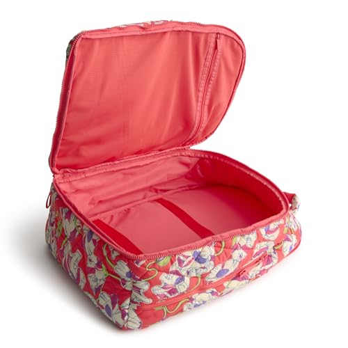 Vera Bradley Women's Featherweight Westover Hybrid Backpack, Swirling Poppies, One Size - color: Swirling Poppies