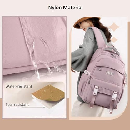 Blue Kids Backpack for Teen Girls Plain School Bag for Elementary Middle School Bookbag for Women - color: 01a Blue