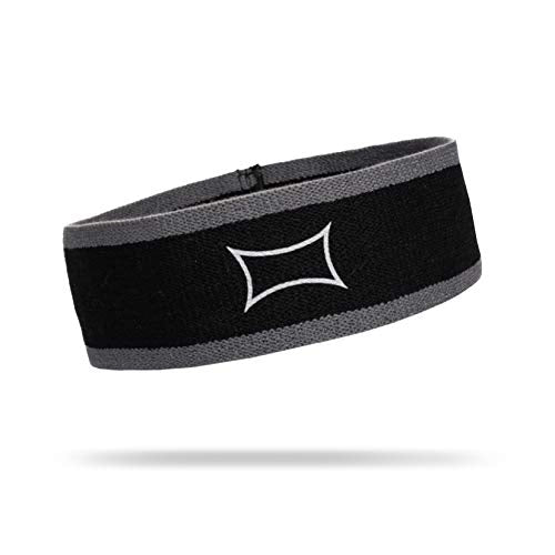 Mark Bell Sling Shot Hip Circle Resistance Bands for Exercising (Level 2) - color: Grey-Black, size: X-Large