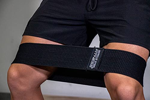 Serious Steel Fitness Hip and Glute Activation Band | Squat & Deadlift Warm-up Band for Hips and Glutes - color: Regular Medium (13")