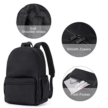 CLUCI Kids Backpack for Girls Boys Bookbags Preschool Backpack Toddler Daycare School Bag Elementary Kindergarten Black - color: 2-0 Black