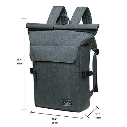 KAUKKO Casual Daypacks&multipurpose backpacks,Outdoor Backpack,Travel Casual Rucksack,Laptop Backpack Fits 15" - color: 12greygreen