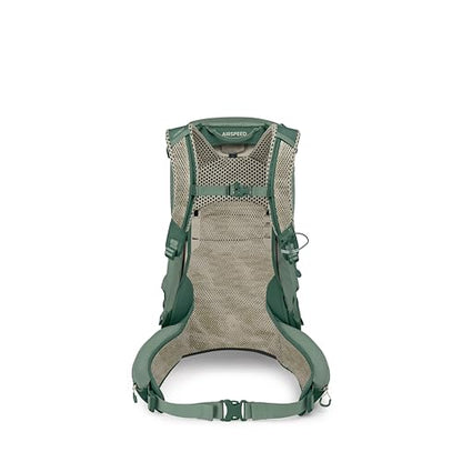 Osprey Stratos 24L Men's Hiking Backpack - Adjustable Daypack with Waterproof Raincover & Bottle Pockets, Pine Leaf - color: Pine Leaf, style: 24l
