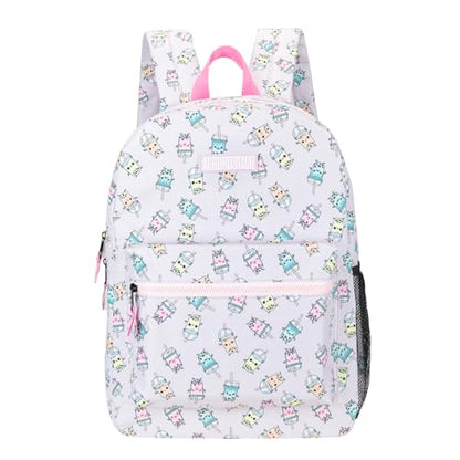 AEROPOSTALE Fieldtrip Backpack for Girls - Womens Bag for Everyday Use, Daypack for Travel - Boba Party - color: Lilac Boba