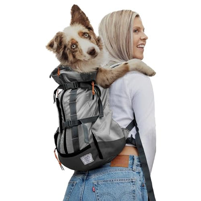 K9 Sport Sack Urban 3 - Large, Concrete - Ideal for Dogs with 20-22” Back Length - Dual-Use, Backpack-Style Carrier + Everyday Pack