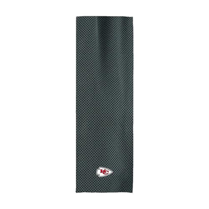 Northwest NFL Kansas City Chiefs Cooling Towel, 12" x 40", Charcoal - color: Kansas City Chiefs