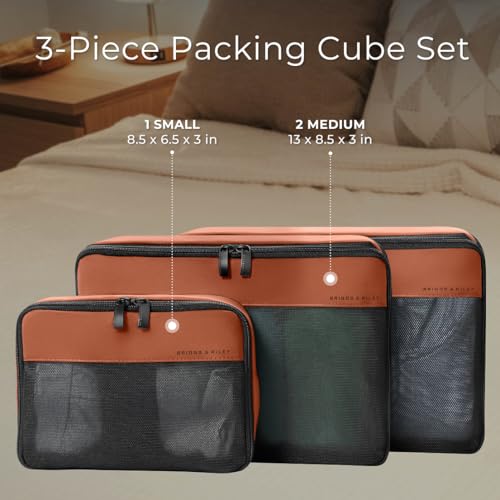 Briggs & Riley Travel Essentials Carry-On Compression Packing Cube Set - color: Canyon, size: Carry-On