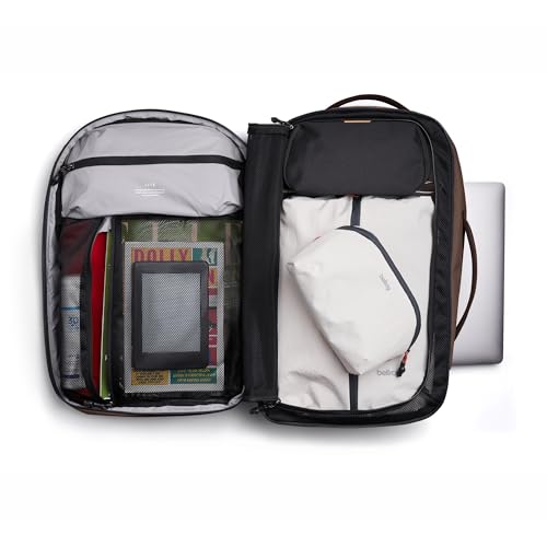 Bellroy Lite Travel Pack 30L (carry-on backpack, travel backpack for international travelers, with laptop pocket, interior packing cells and tuck-away shoulder straps) - RiverRock - color: Riverrock