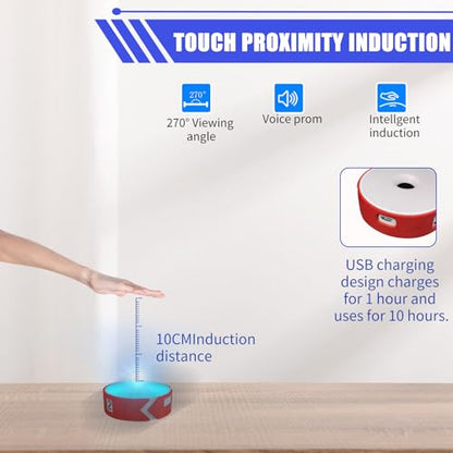 4Pcs/Pk Agile Reaction Training Lamp Set, Reaction Training Light Speed Agile Reaction Light Sports Equipment Quick Reaction Lights Enhancing Speed and Agility Tools