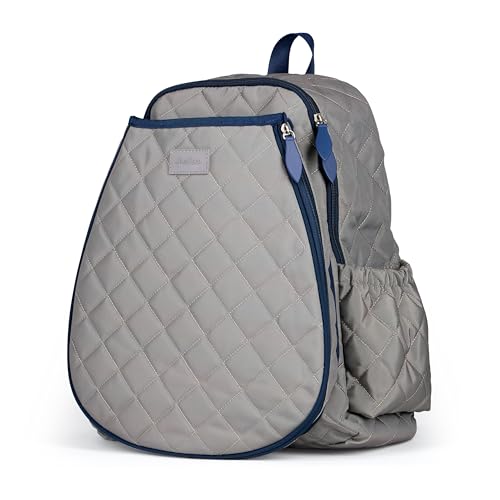 Ame & Lulu Game On Tennis Backpack - Contains Padded & Adjustable Straps - Two Exterior Water Bottle Pockets - color: Windsor