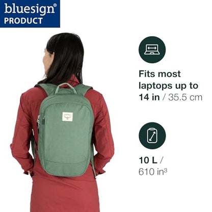 Osprey Arcane Small Day Commuter Backpack, Matcha Green Heather - color: Matcha Green Heather3