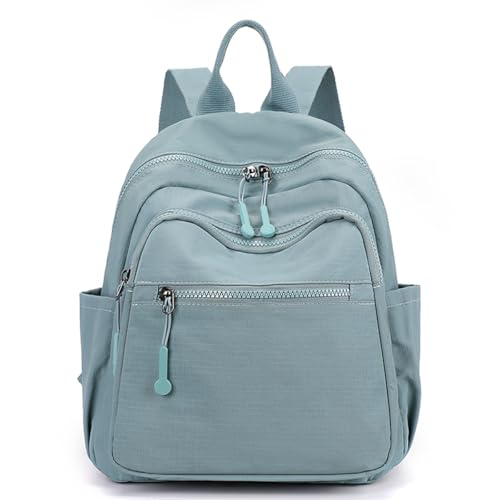 Tanweibago Mini Nylon Women Backpacks,11L Small Ladies backpacks Casual Lightweight Women Shopping Travel Daypack (Y2-Blue) - color: Y2-blue