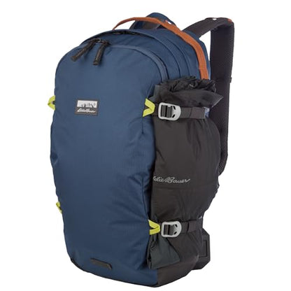 Eddie Bauer 28L Nomad Daypack, Hydration and Laptop Compatible, Sienna - color: Dusted Indigo, size: 28L