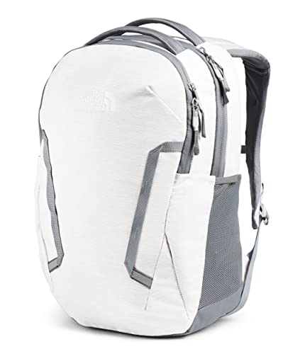 The North Face Women's Vault Everyday Laptop Backpack, TNF White Metallic Melange/Mid Grey, One Size - color: Tnf White Metallic Melange/Mid Grey