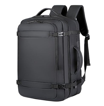 Kamlui Laptop Backpack for Men Travel Large Capacity - Fits up to 17.3-inch Notebooks Business Computer Bag - color: Black281