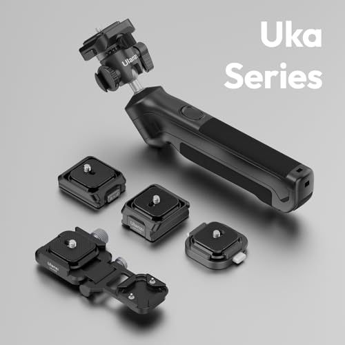 ULANZI Camera Backpack Strap Clip,w Plate Quick Release System, Compatible w Uka QR Plates, for Sony, Nikon, Fuji, DSLR Action Cam Mount, Bearable Load up to 10kg【Not Compatible w F38/Arca System】