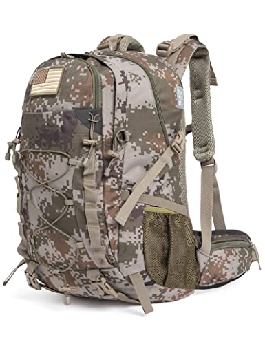 Diamond Candy Waterproof Hiking Backpack for Men and Women, Lightweight Day Pack for Travel Camping | Waterproof - color: Camo