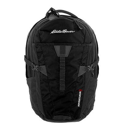 Eddie Bauer Adventurer Backpack with Organization Compartments and Hydration/Laptop Compatible Sleeve, Women's Adventurer - Black, 30L - color: Women's Adventurer - Black, size: 30L