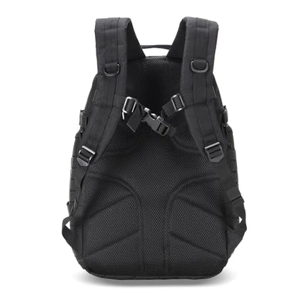 35L Tactical Backpack for Men Heavy Duty Military Backpack 3 Day Assault Pack Molle Backpack Hiking Rucksack (Black1) - color: Black1