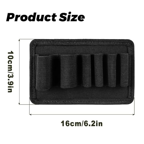 MiOYOOW Tactical Modular Organizer Panel, Elastic EDC Insert Pouch Panel Hook Backed Accessories Holder for Backpack Vest Bag Hook and Loop