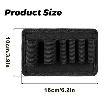 MiOYOOW Tactical Modular Organizer Panel, Elastic EDC Insert Pouch Panel Hook Backed Accessories Holder for Backpack Vest Bag Hook and Loop