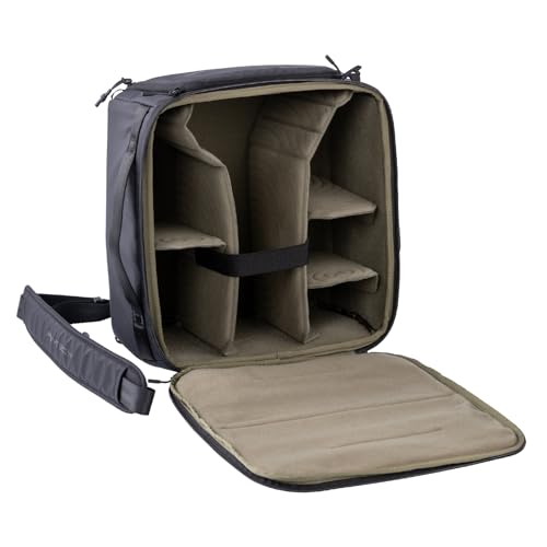 PGYTECH Medium Camera Insert Bag, Waterproof Lens Pouch for Photographers and Traveler, Lightweight DSLR/SLR Lens Carring Case with Thicken Partition for Canon/Nikon/Sony/Mirrorless Cameras - size: M